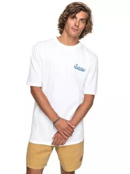 Футболка мужская QUIKSILVER Gmtdyehoodloves M White