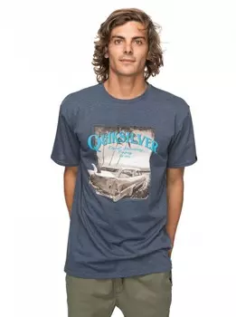 Футболка мужская QUIKSILVER Shdplaytough M Navy Blazer Heather