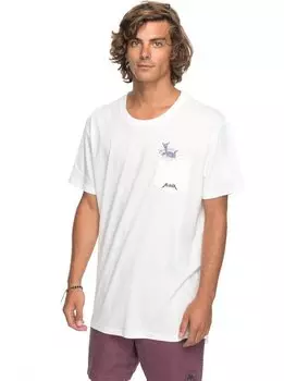 Футболка мужская QUIKSILVER Skumel M Snow White