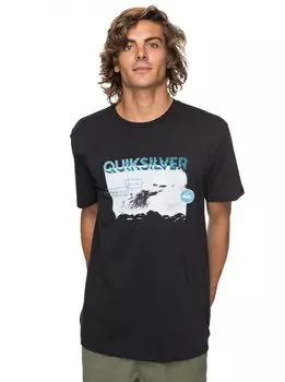 Футболка мужская QUIKSILVER Ssclablackhoriz M Black