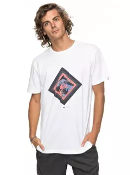 Футболка мужская QUIKSILVER Ssclacrimskyli M White