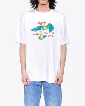 Футболка OBEY Death From Above White