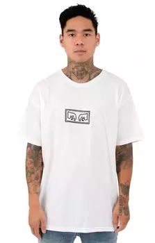 Футболка OBEY Jumbled Eyes White