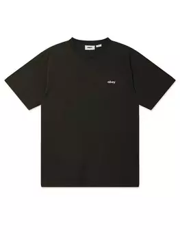 Футболка OBEY Lowercase Pigment Tee Ss SS24 Pigment Rosin