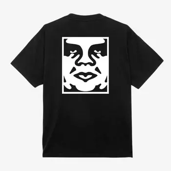 Футболка OBEY Obey Bold Icon Heavyweight Tee Jet Black