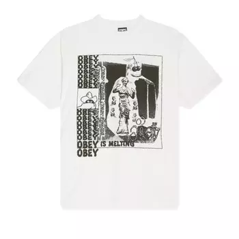 Футболка OBEY Obey Is Melting White