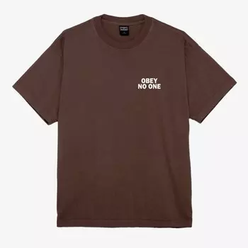 Футболка OBEY Obey No One Java Brown