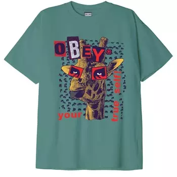 Футболка OBEY Obey Your True Self Palm Leaf