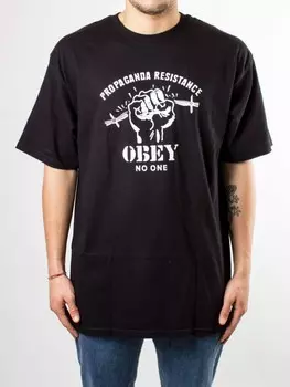 Футболка OBEY Resist Fist Black