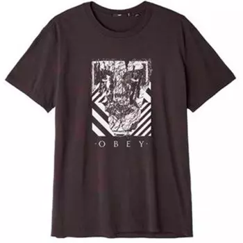 Футболка OBEY Scratched Icon Black