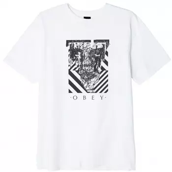 Футболка OBEY Scratched Icon White