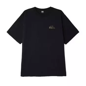 Футболка OBEY Up All Night OFF BLACK 2021