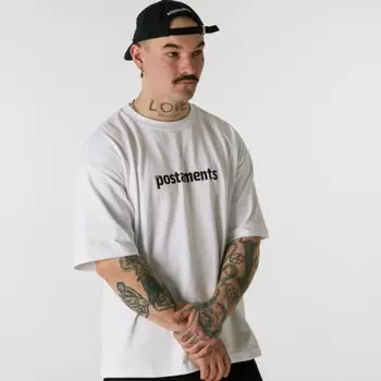 Футболка POSTAMENTS Basic White
