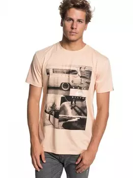 Футболка QUIKSILVER Sportlineprint M Peach Parfait