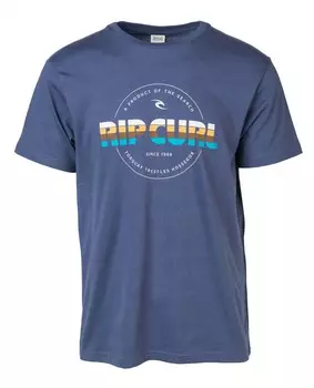 Футболка RIP CURL Bigmama Circle Tee Blue Indigo