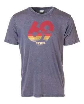 Футболка RIP CURL Calif Tee Blue Indigo