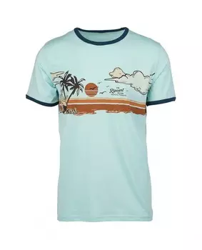 Футболка RIP CURL Hawaiian Sunset Ss Tee Light Blue