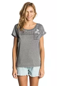 Футболка RIP CURL High Tide Tee Asphalt