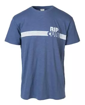 Футболка RIP CURL Macao Tee Blue Indigo