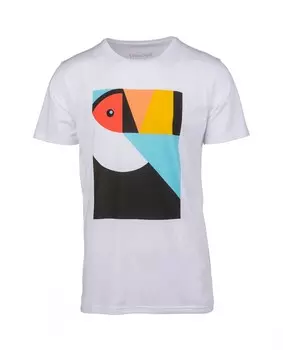 Футболка RIP CURL Toucanos Regresos Ss Tee Optical White