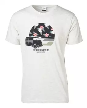 Футболка RIP CURL Van Trip Tee Beige Marle