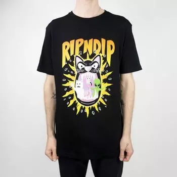 Футболка RIPNDIP Hellavanight Tee Black 2022
