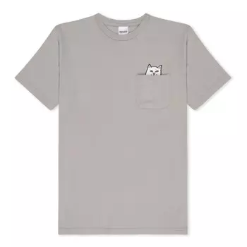 Футболка RIPNDIP Lord Nermal Peace Pocket Tee Grey