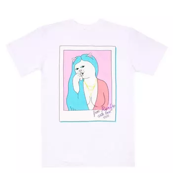 Футболка RIPNDIP Love Letter Tee White 2020