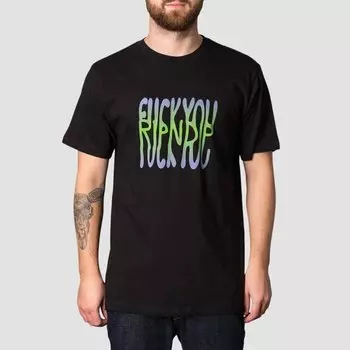 Футболка RIPNDIP Two Fucks Tee Black 2022