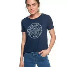 Футболка ROXY Red Sunset Ss J Dress Blues