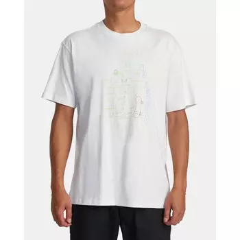 Футболка RVCA No Comply Ss Tee White