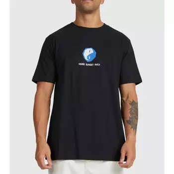 Футболка RVCA Noise Sunset Ss Tee Rvca Black