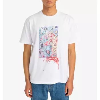 Футболка RVCA Sage Floral Ss Tee White