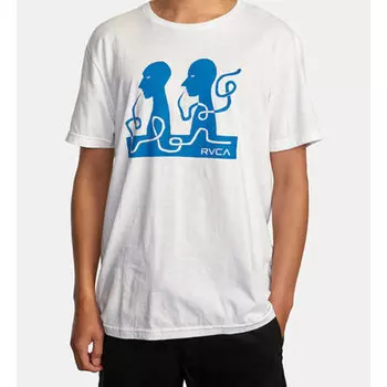 Футболка RVCA Silhouettes White 2022