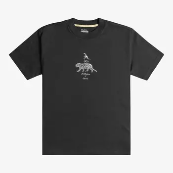 Футболка RVCA Tiger Style Ss Tee Washed Black