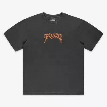Футболка RVCA Unearthed Ss Tee Pirate Black