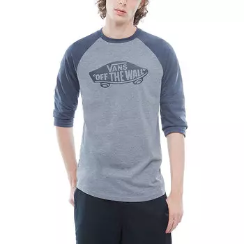 Футболка с рукавом 3/4 VANS Mn Otw Raglan Heather Grey