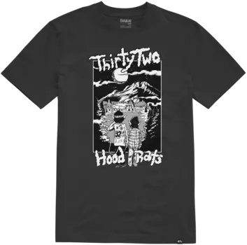 Футболка THIRTYTWO Hood Rats S/S Black