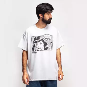 Футболка THRASHER Boyfriend White 2021