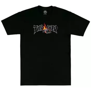 Футболка THRASHER Cop Car Black 2023