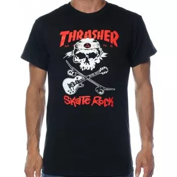Футболка Thrasher Skate Rock Black