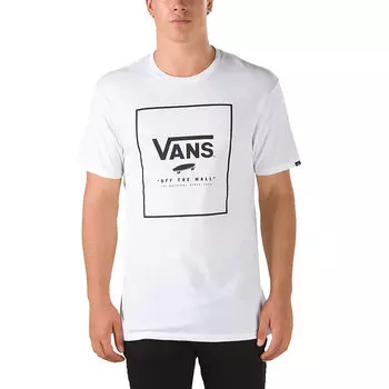 Футболка VANS Mn Print Box White/Black