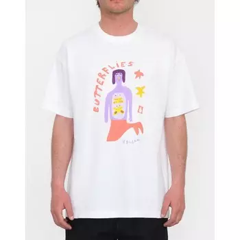 Футболка VOLCOM Fa Arthur Longo 2 Lse Sst White