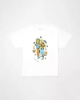 Футболка VOLCOM Fa Bob Mollema 3 Lse Sst SS25 White