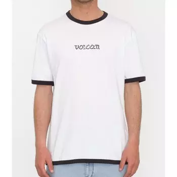 Футболка VOLCOM Fullring Ringer Sst White