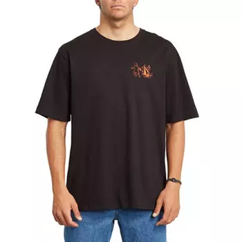 Футболка VOLCOM Stonely Rlx Ss Black 2021