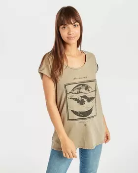 Футболка женская BILLABONG All Night Tee Sage