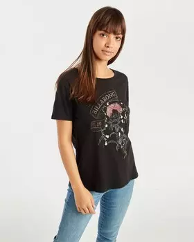Футболка женская BILLABONG Bondy Tee Black