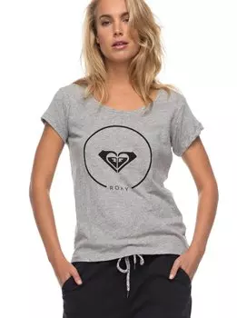 Футболка женская ROXY Bobby Twist Ess J Heritage Heather