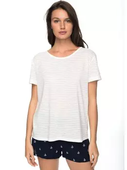 Футболка женская ROXY Earlybird Gang J Marshmallow